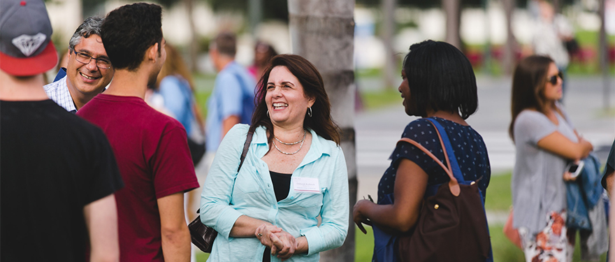 Parents at Parent Orientation